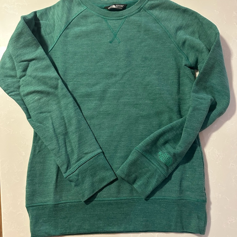 The North Face Women’s Green Teal Crewneck Sweater